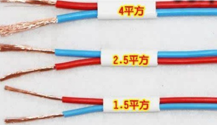 電線1.5平方、2.5平方、4平方規格的電線，有什么區別？